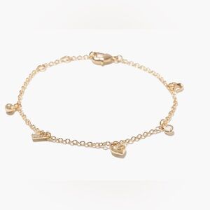 Coach Charm Bracelet - Gold